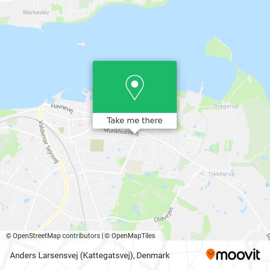 Anders Larsensvej (Kattegatsvej) map