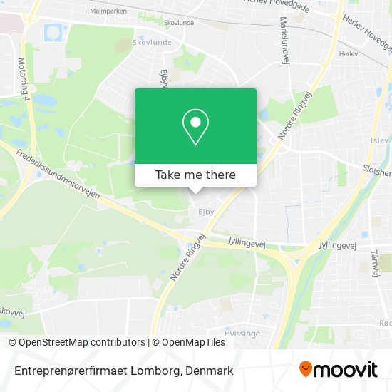 Entreprenørerfirmaet Lomborg map