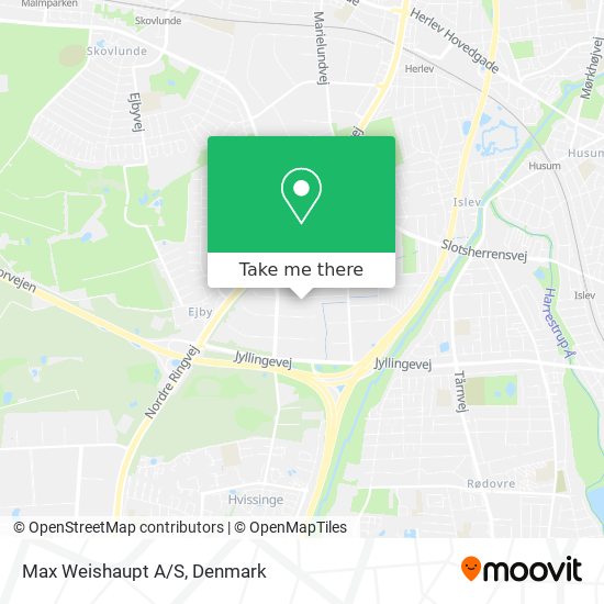 Max Weishaupt A/S map