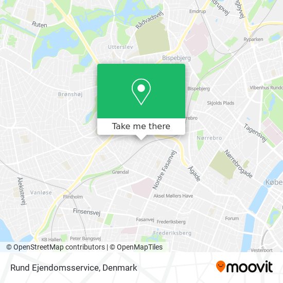 Rund Ejendomsservice map