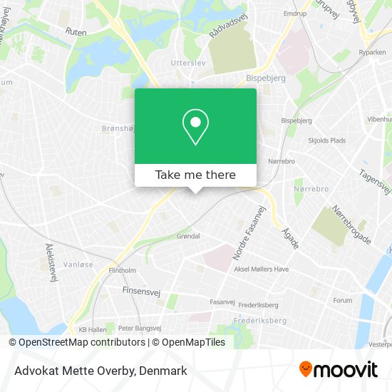 Advokat Mette Overby map