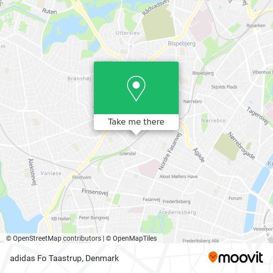 adidas Fo Taastrup map