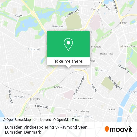 Lumsden Vinduespolering V / Raymond Sean Lumsden map