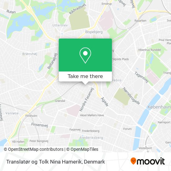 Translatør og Tolk Nina Hamerik map