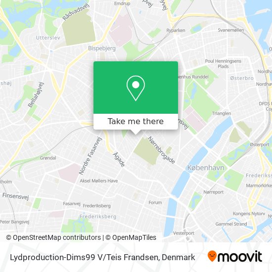 Lydproduction-Dims99 V / Teis Frandsen map