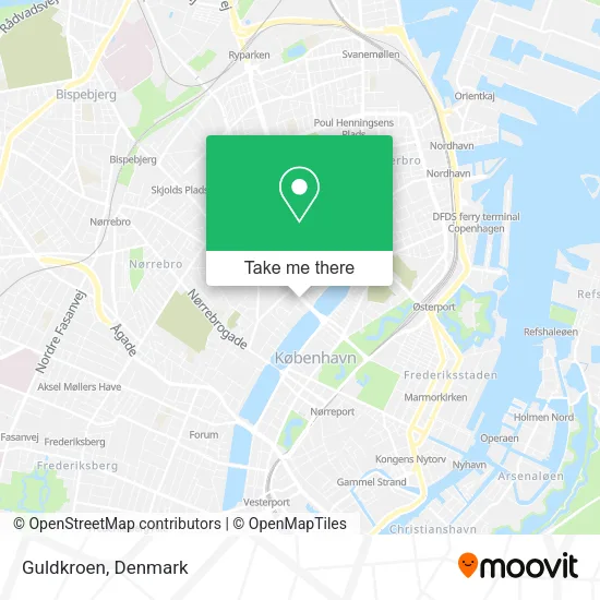 Guldkroen map