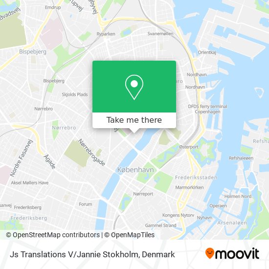 Js Translations V / Jannie Stokholm map