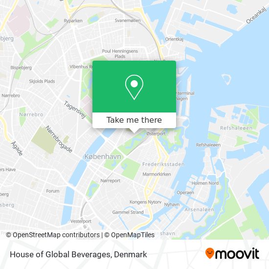 House of Global Beverages map