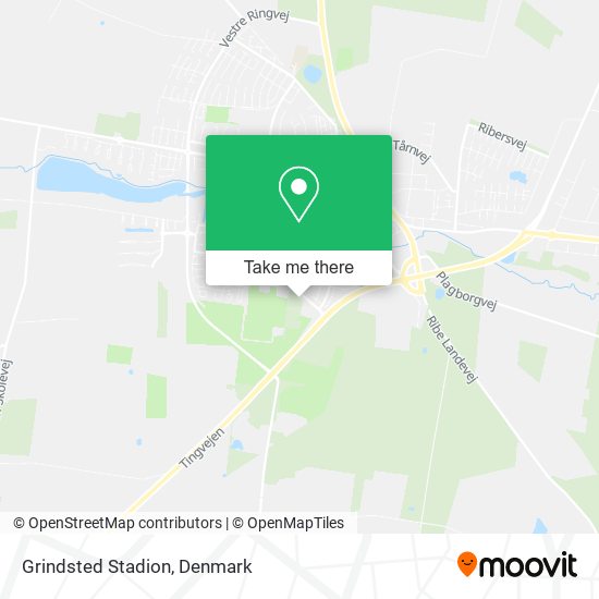 Grindsted Stadion map