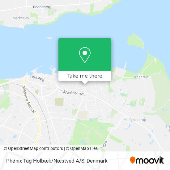 Phønix Tag Holbæk/Næstved A/S map