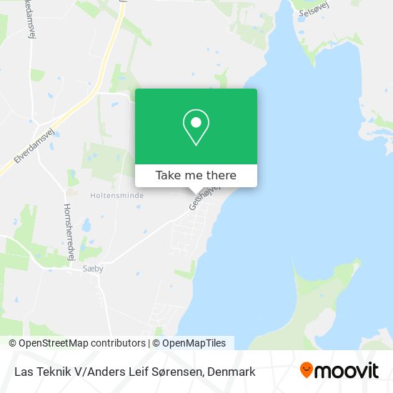 Las Teknik V / Anders Leif Sørensen map