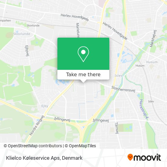 Klielco Køleservice Aps map