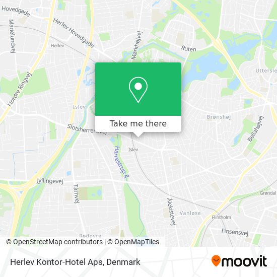 Herlev Kontor-Hotel Aps map