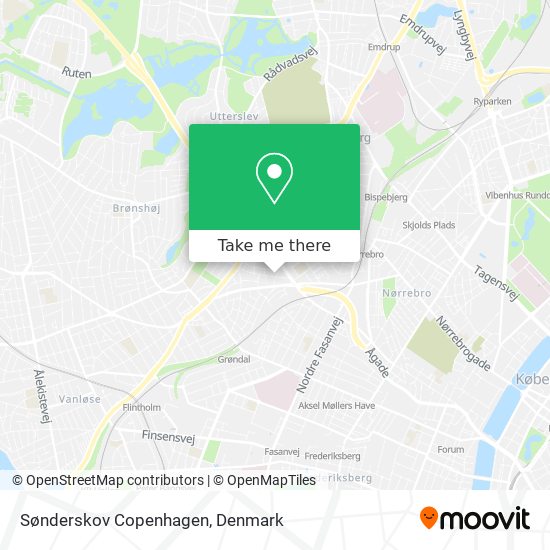 Sønderskov Copenhagen map