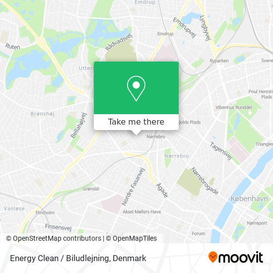 Energy Clean / Biludlejning map