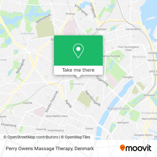 Perry Owens Massage Therapy map