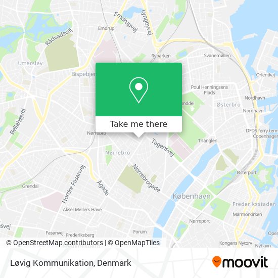 Løvig Kommunikation map