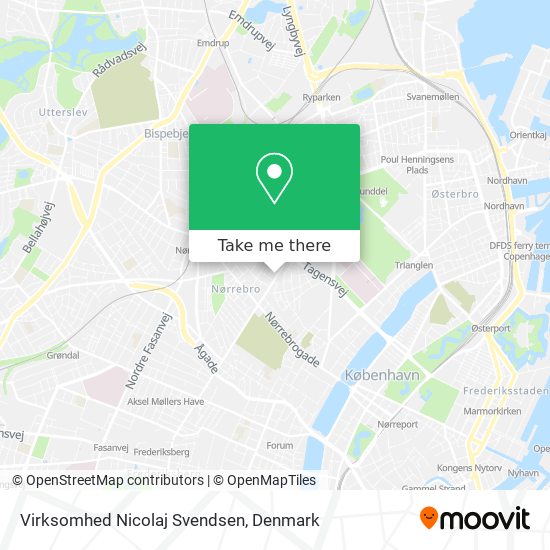 Virksomhed Nicolaj Svendsen map
