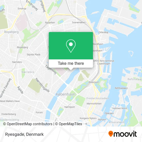 Ryesgade map