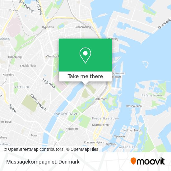 Massagekompagniet map