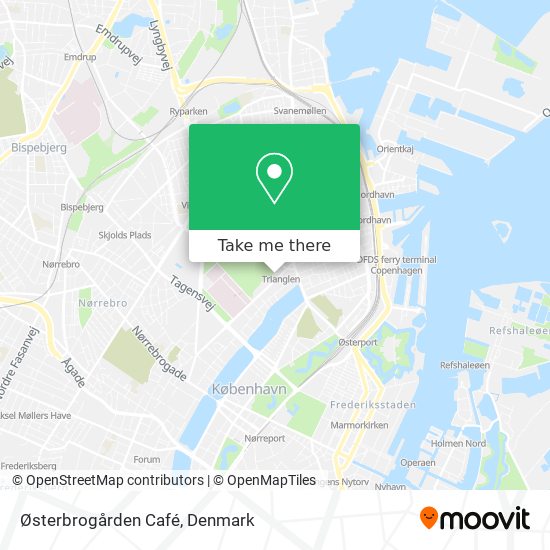 Østerbrogården Café map