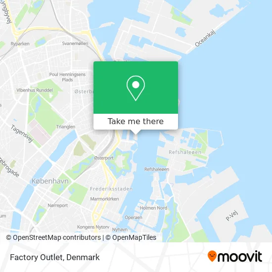 Factory Outlet map