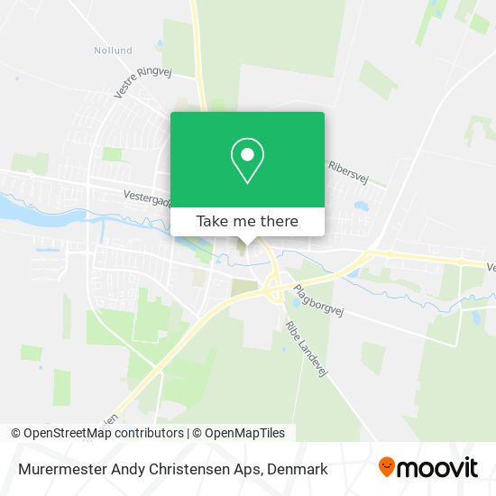 Murermester Andy Christensen Aps map