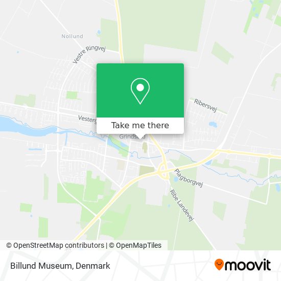 Billund Museum map