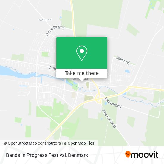 Bands in Progress Festival map