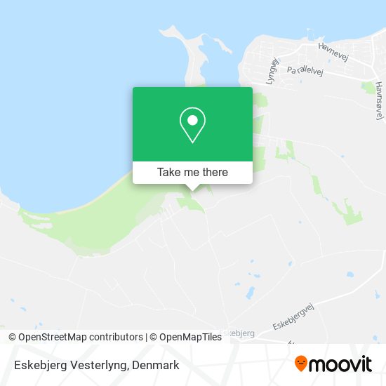 Eskebjerg Vesterlyng map