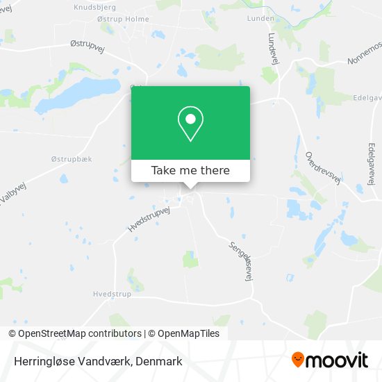 Herringløse Vandværk map