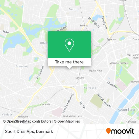 Sport Dres Aps map