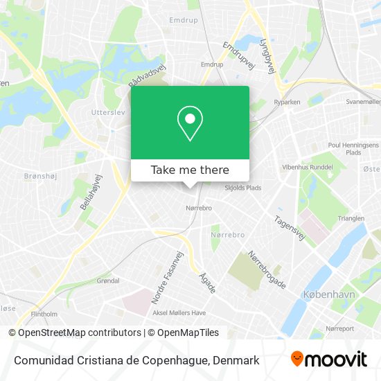 Comunidad Cristiana de Copenhague map