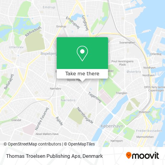 Thomas Troelsen Publishing Aps map