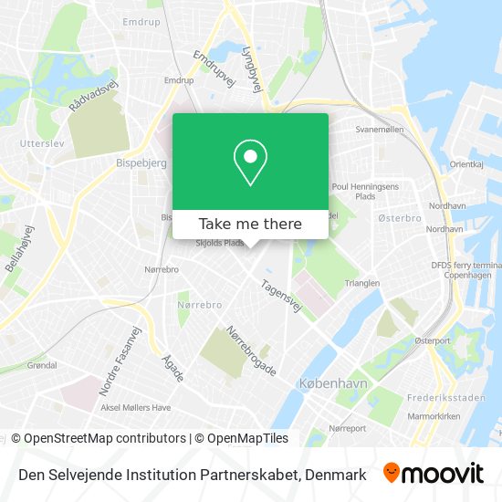 Den Selvejende Institution Partnerskabet map