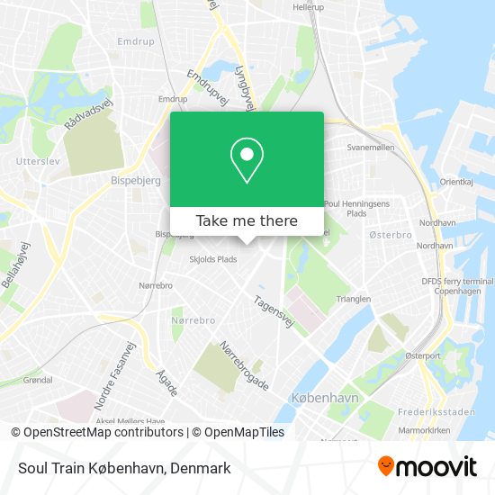 Soul Train København map