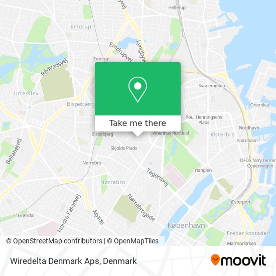 Wiredelta Denmark Aps map