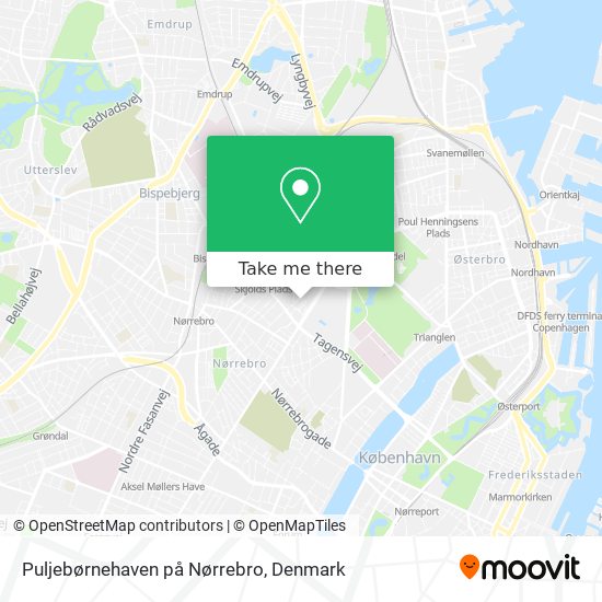 Puljebørnehaven på Nørrebro map