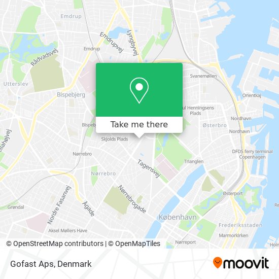 Gofast Aps map