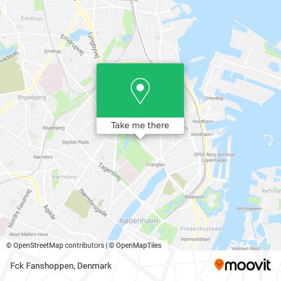 Fck Fanshoppen map