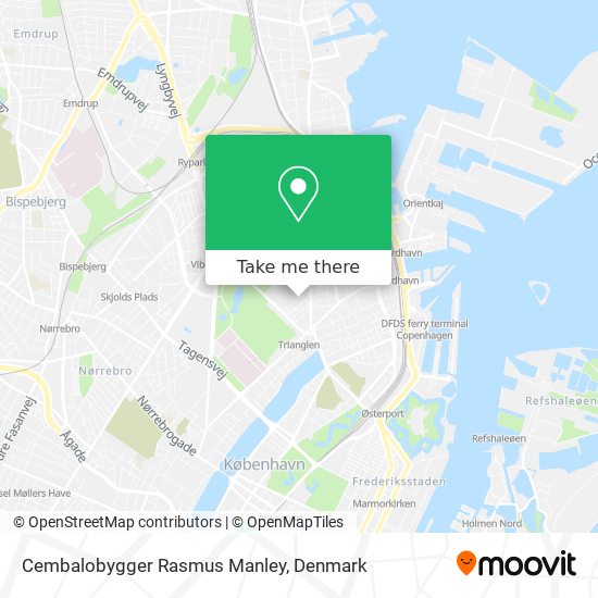 Cembalobygger Rasmus Manley map