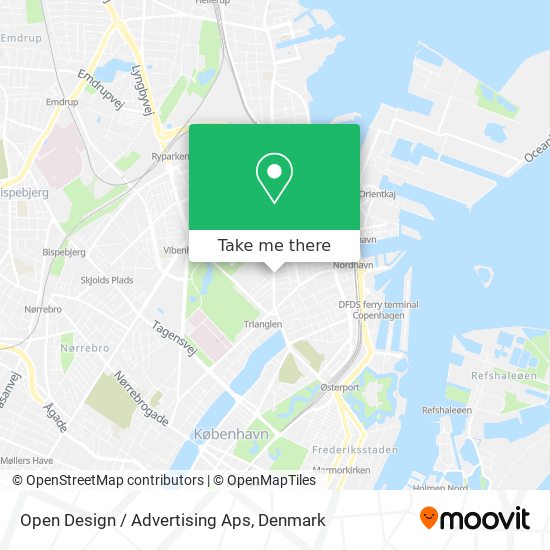 Open Design / Advertising Aps map