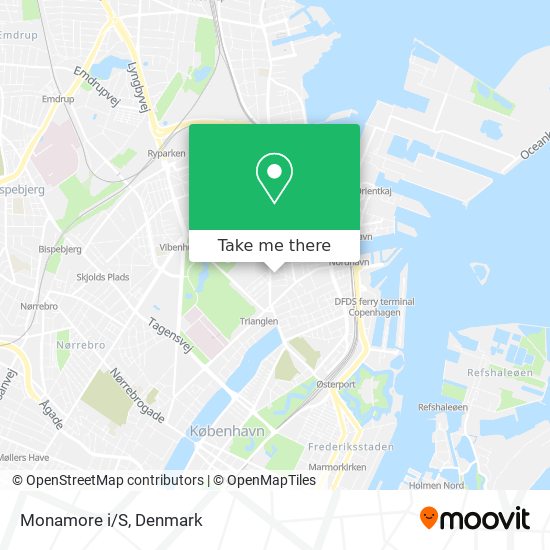 Monamore i/S map