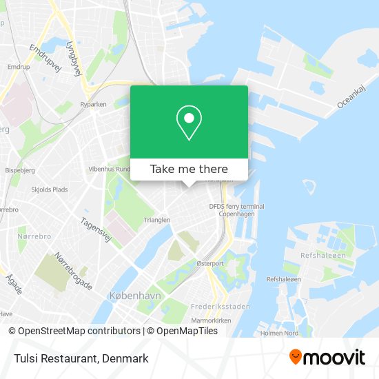 Tulsi Restaurant map