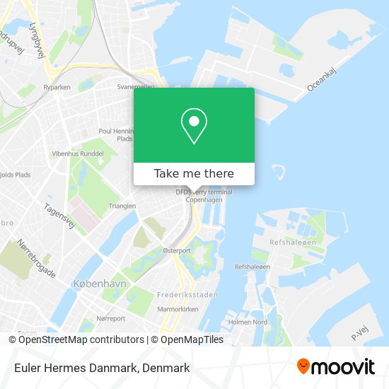 Euler Hermes Danmark map