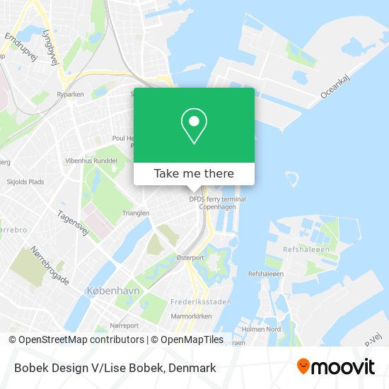 Bobek Design V/Lise Bobek map