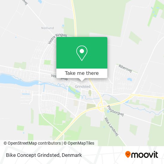 Bike Concept Grindsted map