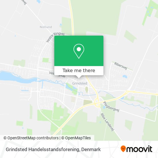 Grindsted Handelsstandsforening map