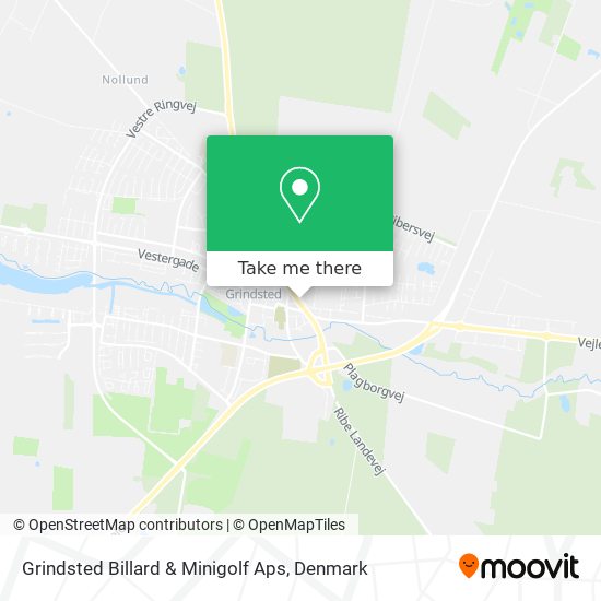 Grindsted Billard & Minigolf Aps map