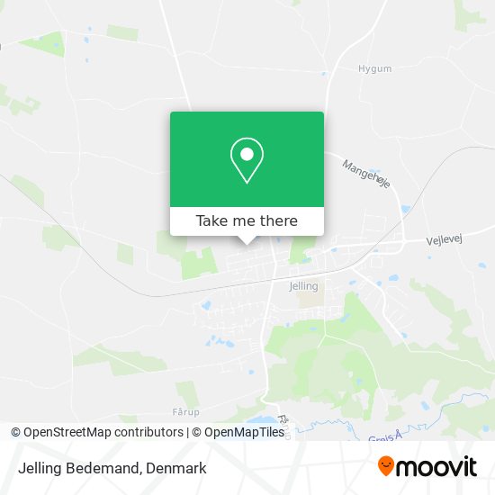 Jelling Bedemand map